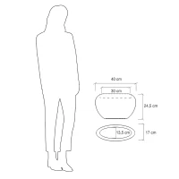 Farmet New Clio Bag 40 Cm Corda Bianco 40x17x24,50(m-2)