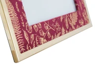 Cornice Glam Bordeaux Cm 28X1.5X33.5(Misura Interna Cm 20X25) (m-5)