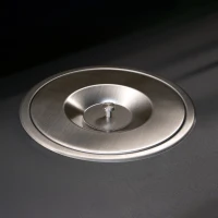 Emuca Pattumiera da incasso Recycle per piano cucina, 8 litri, Acciaio inossidabile(m-5)