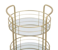 Carrello Glam Rotondo Cm Ø 38X77.5(m-5)