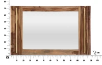 Specchio Elegant Sheesham Cm 120X3X73(m-8)