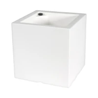 Farmet New Vaso Rettangolare Atlantis Cm 50 Bianco 49x49x48(m-1)