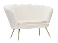Divanetto Vienna Crema Cm 130X74X84(m-1)