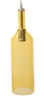 Paralume Da Soffitto Bottle Giallo Cm Ø 11X43(m-2)