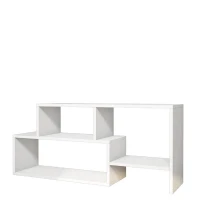 Homemania Mobile TV Clover W121,8xD30xH53,8 cm Bianco(m-3)