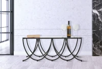 Tavolo Da Caffe' Dark Cm 100X60X40(m-7)