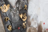 Dipinto Su Tela Guitars Arty Cm 120X3.5X90(m-3)