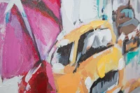 Dipinto Su Tela Rain Paris -B- Cm  100X3X100                        (m-4)