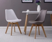 Homemania Set di 2 Sedie Andromeda Grigio(m-2)