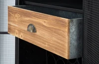 Mobile Iron School Grid Cm 63X38,5X164(m-9)