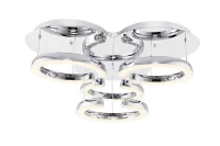 Homemania LAMPADA A SOFFITTO Ring Cromo(m-1)