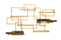 Porta Bottiglie Glam Orizzontale Cm 80X10X50(m-4)