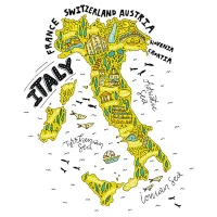 Homemania Quadro Italy W60xD2xH60 cm(m-1)