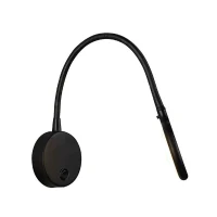 Homemania Lampada A Parete Fix Nero W25xD9xH15 cm(m-1)