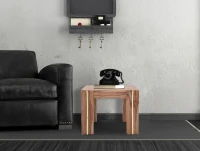 Tavolo Da Caffe' Quadrato Elegant Sheesham Cm 58X58X45(m-9)