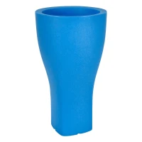 Farmet New Domus Vaso Rotondo 85 Cm Azzurro Fluo ø 48 h 85(m-1)