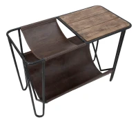 Tavolinetto Porta Giornali Simply Cm 83.5X42X61(m-4)