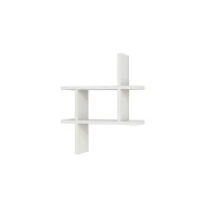 Homemania Mensola Dolce W50xD15xH60,9 cm Bianco(m-4)