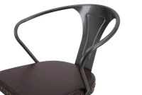 Sgabello Imbottito Detroit Cm 51X48X86-108(m-12)