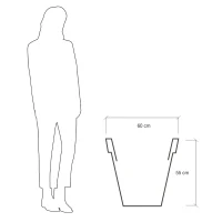 Farmet New Vaso Pegasus Lilla ø 60 h 55(m-2)