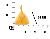 Ferma Porte Triangle  Arancione Cm 14X14X20(m-7)