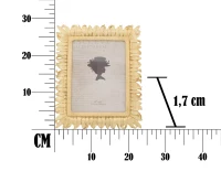 Cornice Glam Petalo Cm 23X1.7X28 (Misura Interna Cm 15X20) (m-7)