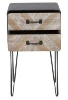 Mobiletto 2 Cassetti Oklahoma Cm 41X34.5X70(m-6)