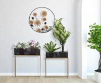 Porta Vasi Fashion Ret. Coppia Cm 60X23X73,5-51X20X64(m-2)