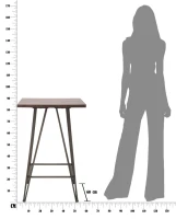 Tavolo Bar Harlem Cm 60X60X85(m-3)