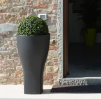 Farmet New Domus Vaso Rotondo 85 Cm Antracite Nero ø 48 h 85(m-3)