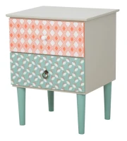 Comodino Auntdeco Cm 43.5X38X55.5(m-3)