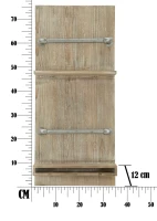 Porta Bottiglie-Bicchieri Tube Verticale Cm 34X12X76(m-11)
