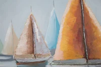 Dipinto Su Tela Sidney -B- Cm 80X4X80(m-5)