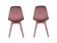 Homemania Set di 2 Sedie Carina Viola(m-2)