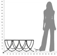 Tavolo Da Caffe' Dark Cm 100X60X40(m-5)