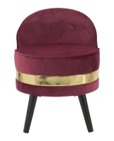 Sedia Mini Paris Bordeaux Cm Ø 45X62(m-2)