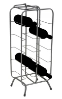 Porta Bottiglie Rack Rett. (10 Posti) Cm 28X23X67(m-12)