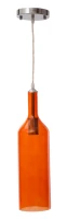 Paralume Da Soffitto Bottle Arancione Cm Ø 11X43(m-1)