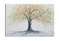 Dipinto Su Tela Tree Simple -B- Cm 120X3,8X80(m-1)
