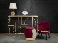 Sedia Mini Paris Bordeaux Cm Ø 45X62(m-8)