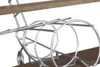 Porta Bottiglie Singolo Aviator Cm 67.7X38X22(m-4)