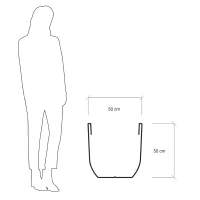 Farmet New Orione Alto Vaso Cm 50 Verde Acido ø 50x50 h(m-2)