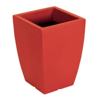 Farmet New Hydrus Vaso Quadro Cm 40 Rosso 29x29x40(m-1)