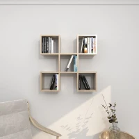 Homemania Mensola Spider W70xD20xH70 cm Sonoma(m-1)