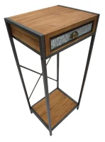 Tavolino Porta Telefono Irish Cm 50X40X121(m-5)