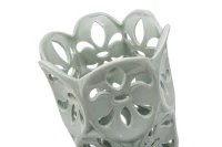 Vaso Porcellana Petal Bianco Ø Cm 14X25.5 (m-3)