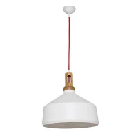 Homemania Lampada A Sospensione Elegant Triangolo Bianco W35xD35xH120 cm(m-1)