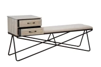 Panca con Cassettiera Ortensia Cm 142.9X39.4X65(m-4)