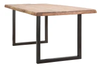 Tavolo Da Pranzo Yellowstone Cm 180X90X77 (Legno Di Acacia Nilotica)(m-4)