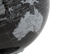 Mappamondo Black Cm Ø 25X34(m-6)